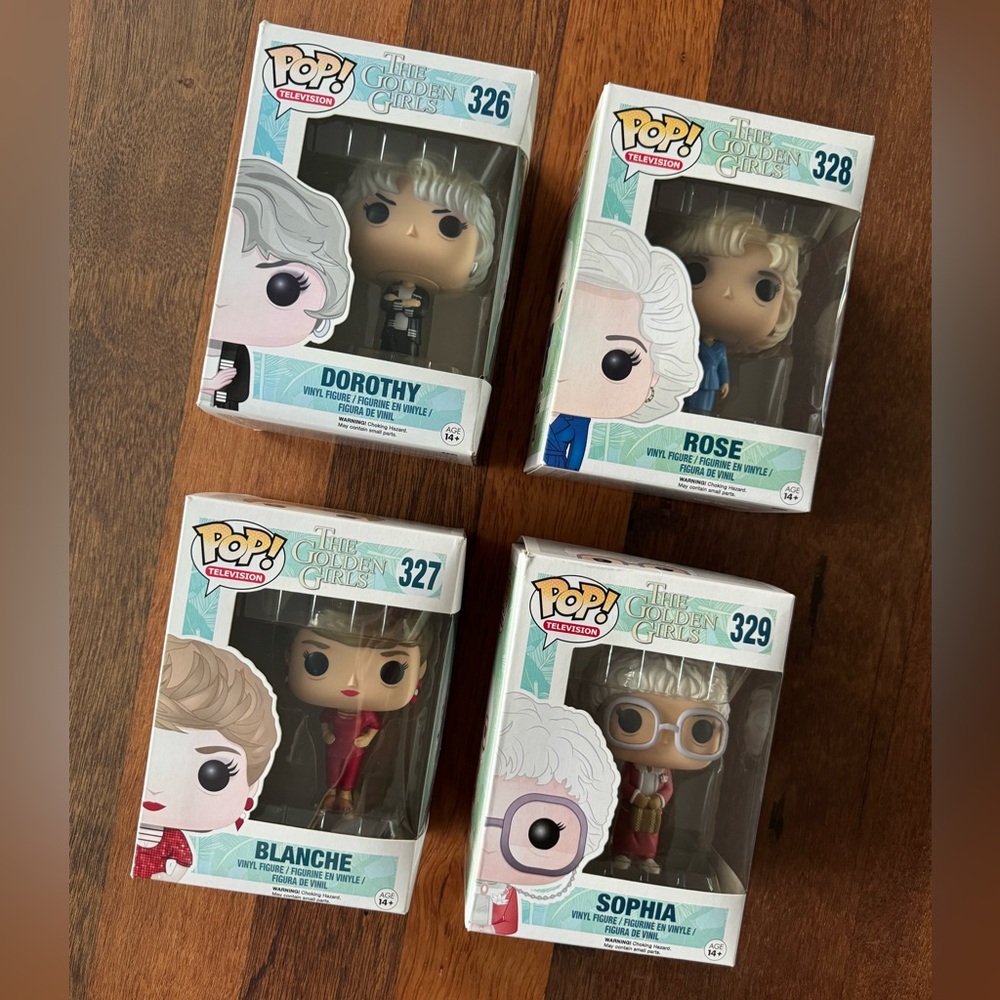 Funko Pop Golden Girls Figures